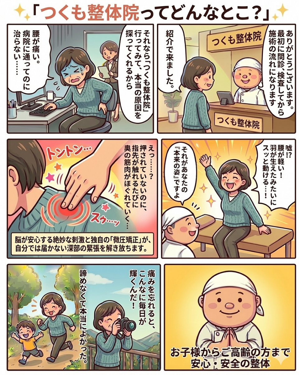 つくも整体院の漫画